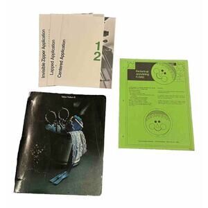 Talon Makes It VTG Zipper Sewing Booklet Threads Tapes Trims Seams Fabrics